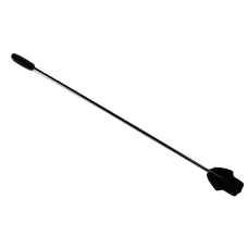 Стек долоня БДСМ з натуральної шкіри та дерева чорного кольору Scappa