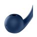 Смарт вібратор для точки G та з вакуумною стимуляцією клітора синього кольору Satisfyer Pro+ Wave 4 Connect App