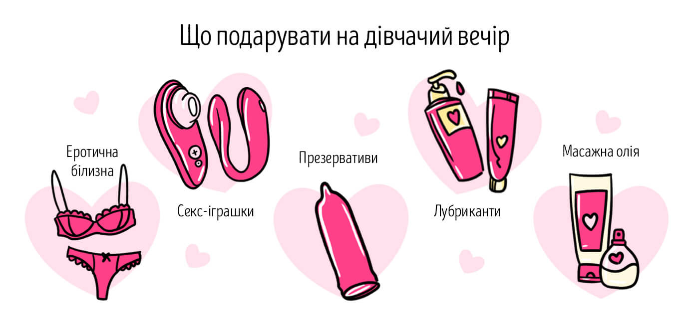 що подарувати на дівич вечір