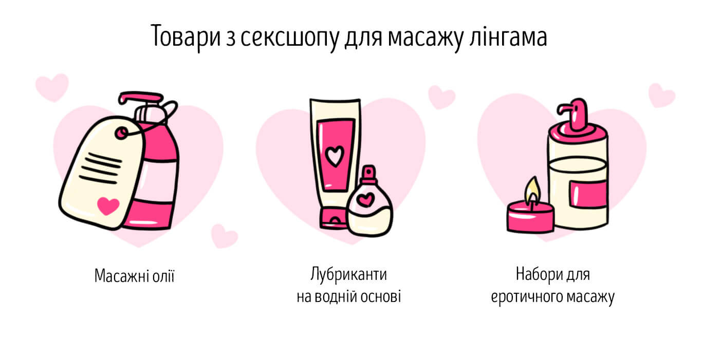 масаж лінгама